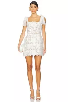 Мини-платье без рукавов Maia Bronx And Banco, white