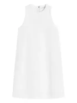 Мини-платье без рукавов MAX MARA, белый