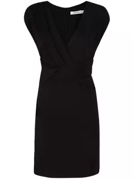 Мини-платье без рукавов SIMONA CORSELLINI, черный