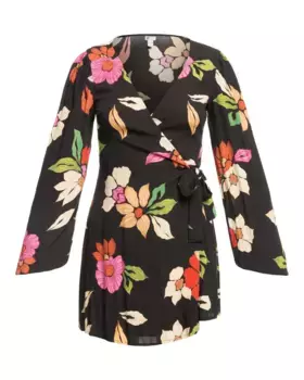 Мини-платье Billabong "Hot Romance", черный