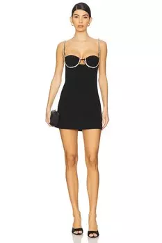 Мини-платье Blaire от Majorelle, black