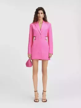 Мини-платье-блейзер Бари Jacquemus, розовый