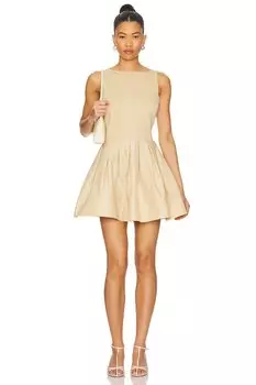 Мини-платье By marianna rini от L'Academie, light beige