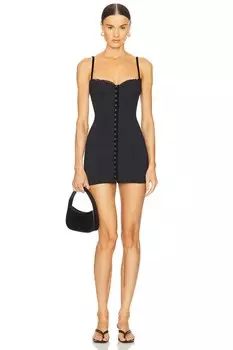 Мини-платье Caroline Bella Venice, black