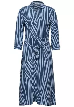 Мини платье CECIL Dress, синий/светло-синий