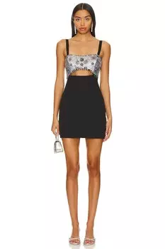 Мини-Платье chanse с отделкой Majorelle, мультиколор