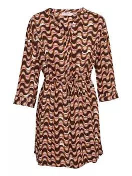 Мини платье Cream Dress Runa, цвет caramel/chocolate