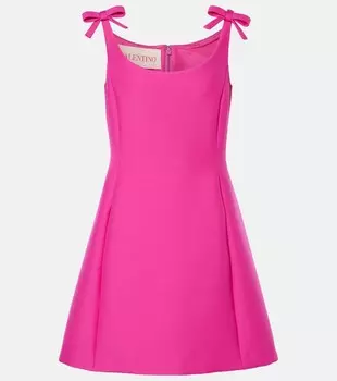 Мини-платье Crepe Couture Valentino, цвет pink pp