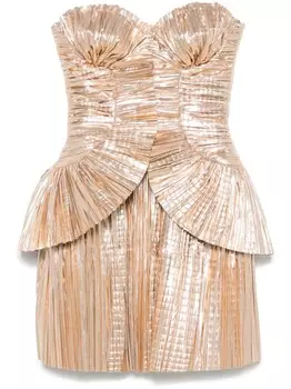 Мини-платье Cult Gaia Charlique, золотой