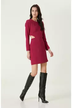 Мини-платье цвета фуксии Network, розовый