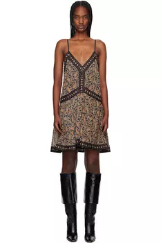 Мини-платье Danielle Isabel Marant Etoile, черный