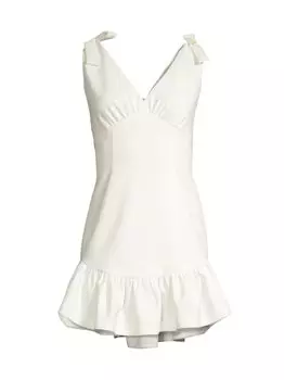 Мини-платье Della без рукавов LIKELY, белый