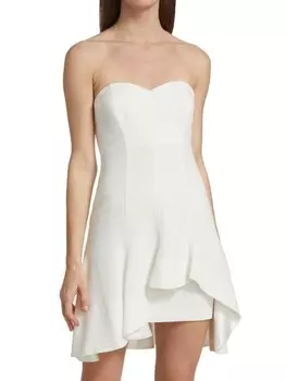 Мини-платье девон Cinq à Sept Ivory