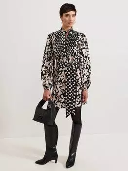 Мини-платье dolly Phase Eight, цвет Black/Ivory