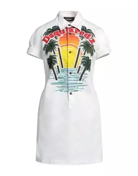 Мини-платье Dsquared2, белый