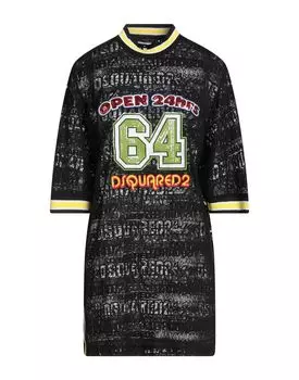 Мини-платье Dsquared2, черный