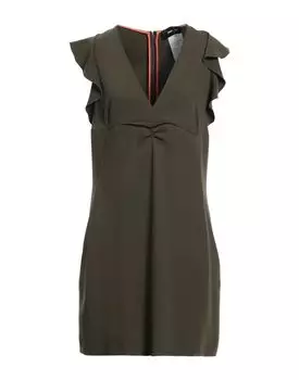Мини-платье Dsquared2, серо-зеленый
