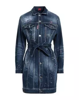 Мини-платье Dsquared2, синий