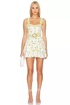 Мини-Платье джолин Show Me Your Mumu, желтый