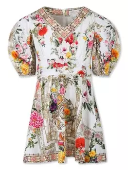 Мини-платье «Египетская роза» Camilla Kids, белый