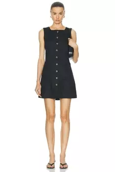 Мини-платье Emma на пуговицах Posse, черный