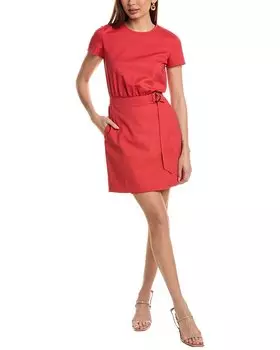 Мини-платье Emporio Armani, красный