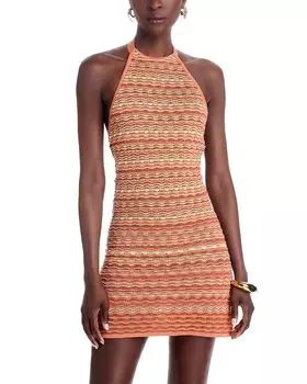 Мини-платье Erina Knit Cult Gaia, красный