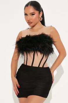 Мини платье Fashion Nova DND52172, черный