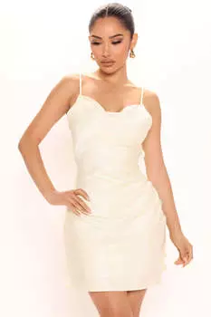 Мини платье Fashion Nova FS22E167, шалфей