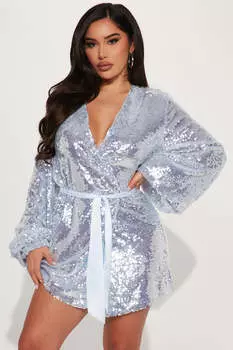 Мини платье Fashion Nova MD2122B, синий
