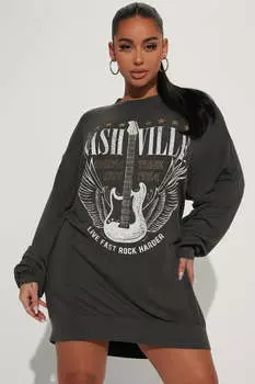 Мини платье Fashion Nova SB8423, черный