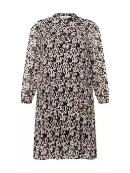 Мини платье Fransa Curve Dress, черный