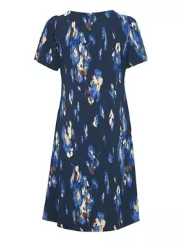 Мини платье Fransa Dress Seen, синий