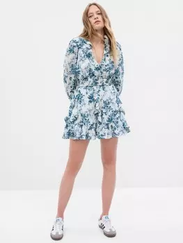 Мини-Платье Gap, синий