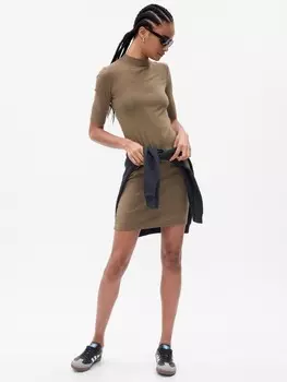 Мини-Платье Gap, зеленый