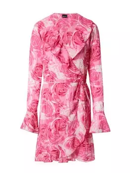 Мини платье Gina Tricot Dress, цвет fuchsia/rose/rose
