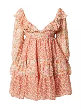 Мини платье GLAMOROUS Dress, разноцветный