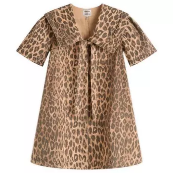 Мини-Платье Голди Damson Madder, цвет leopard
