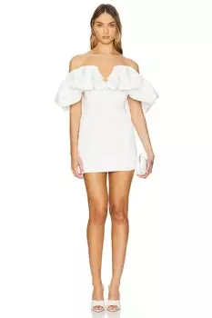 Мини-Платье голди Line & Dot, белый