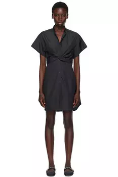 Мини-платье Gretchen в виде рубашки Rag & Bone, черный