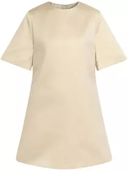 Мини-платье Harperz By Malene Birger, нейтральный цвет