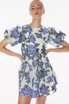 Мини-Платье iris из органзы Sister Jane, синий