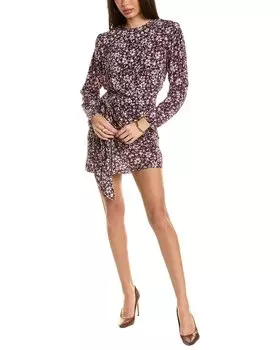 Мини-платье Isabel Marant Etoile Dulce Isabel Marant toile, фиолетовый