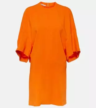 Мини-платье из джерси Stella Mccartney, апельсин