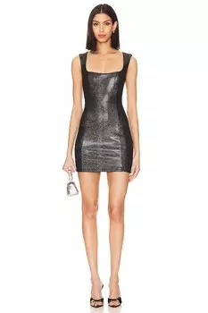 Мини-Платье из искусственной замши jessalyn Superdown, цвет snake