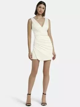 Мини-Платье из микаро Nicowa, белый