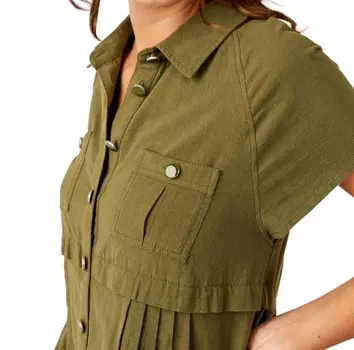 Мини-платье из поплина Ronnie Garden Snake Free People