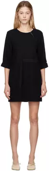 Мини-платье из шерсти MM6 Maison Margiela