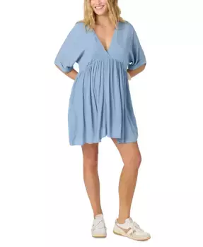 Мини-платье из ткани с жаккардовым узором Rosemary Essential для девушек O'Neill, синий