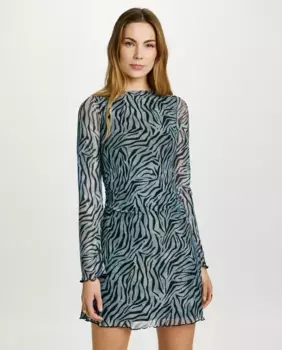 Мини-платье из тюля Jack & Jones, синий